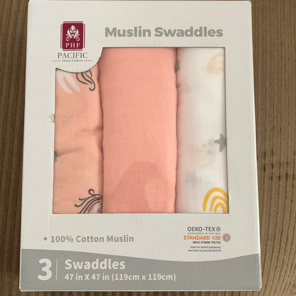 PHF Muslin Swaddles